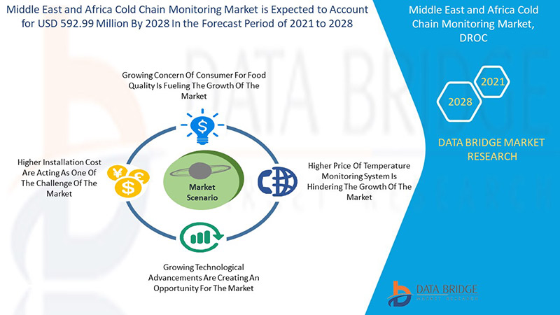 Middle East and Africa Cold Chain Monitoring Market 