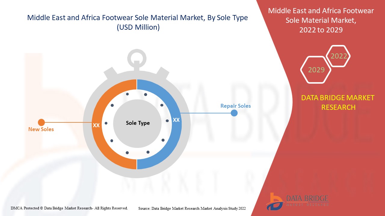Middle East and Africa Footwear Sole Material Market 