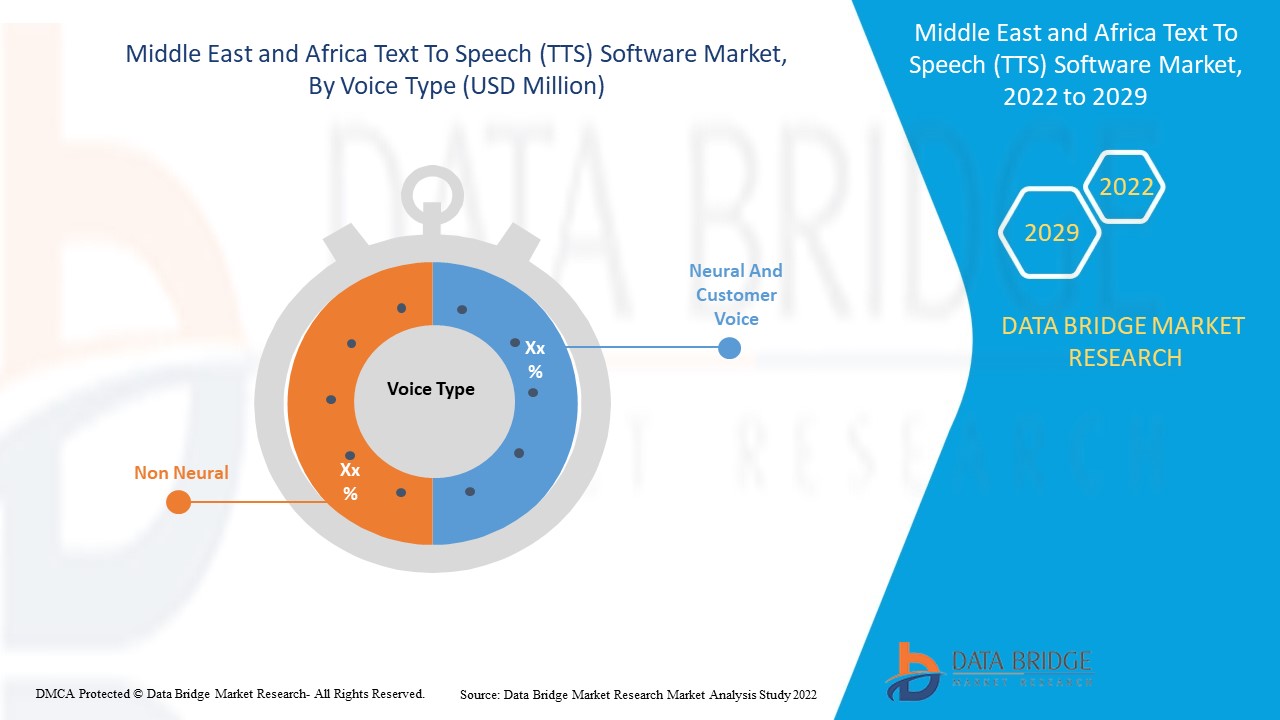 Middle East and Africa Text to Speech (TTS) Software Market 