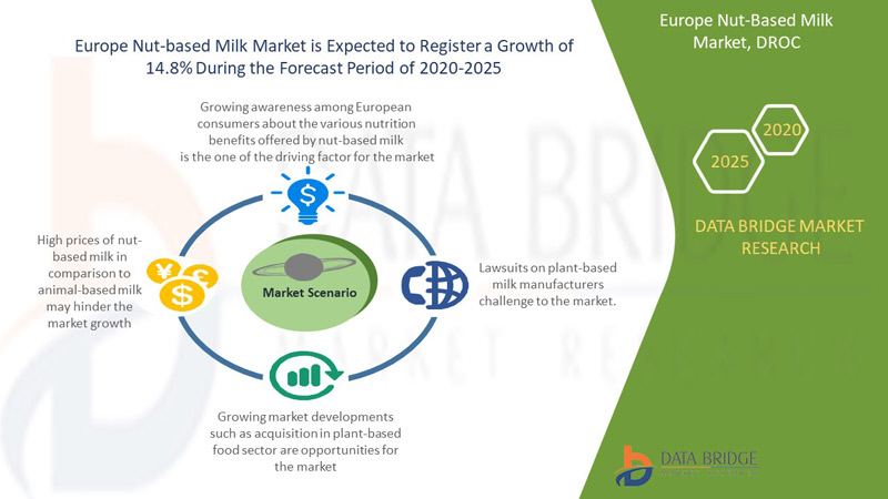  Europe Nut-Based Milk Market 