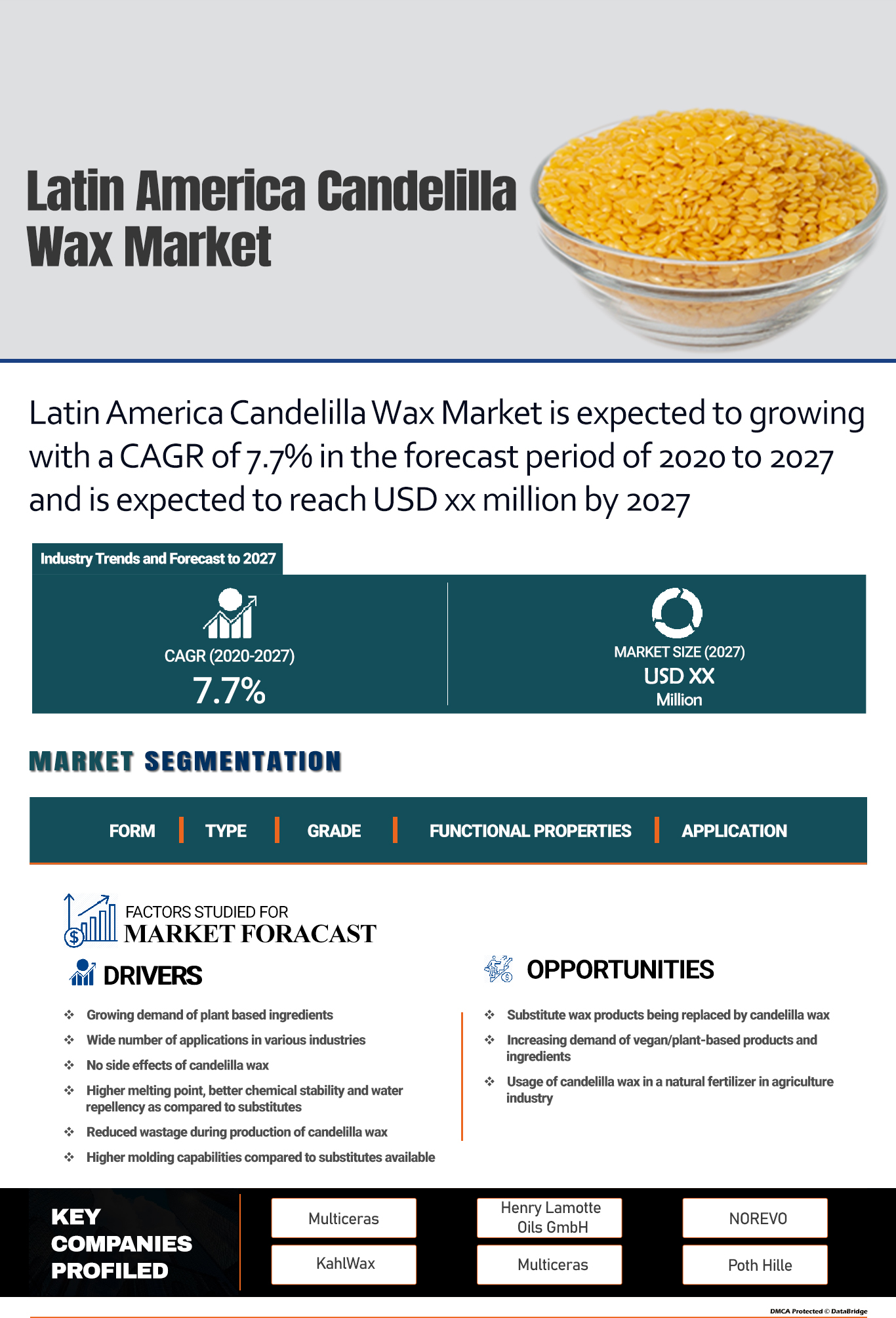 Latin America Candelilla Wax Market