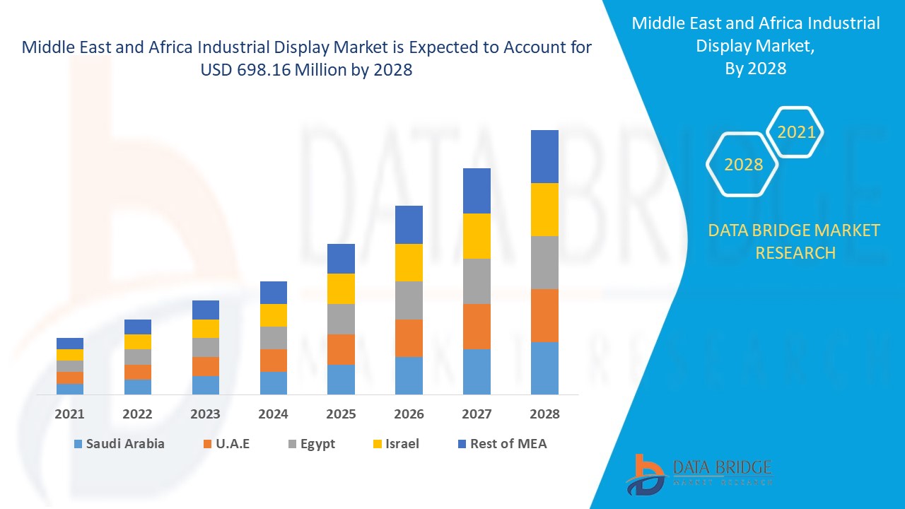 Middle East and Africa industrial display Market