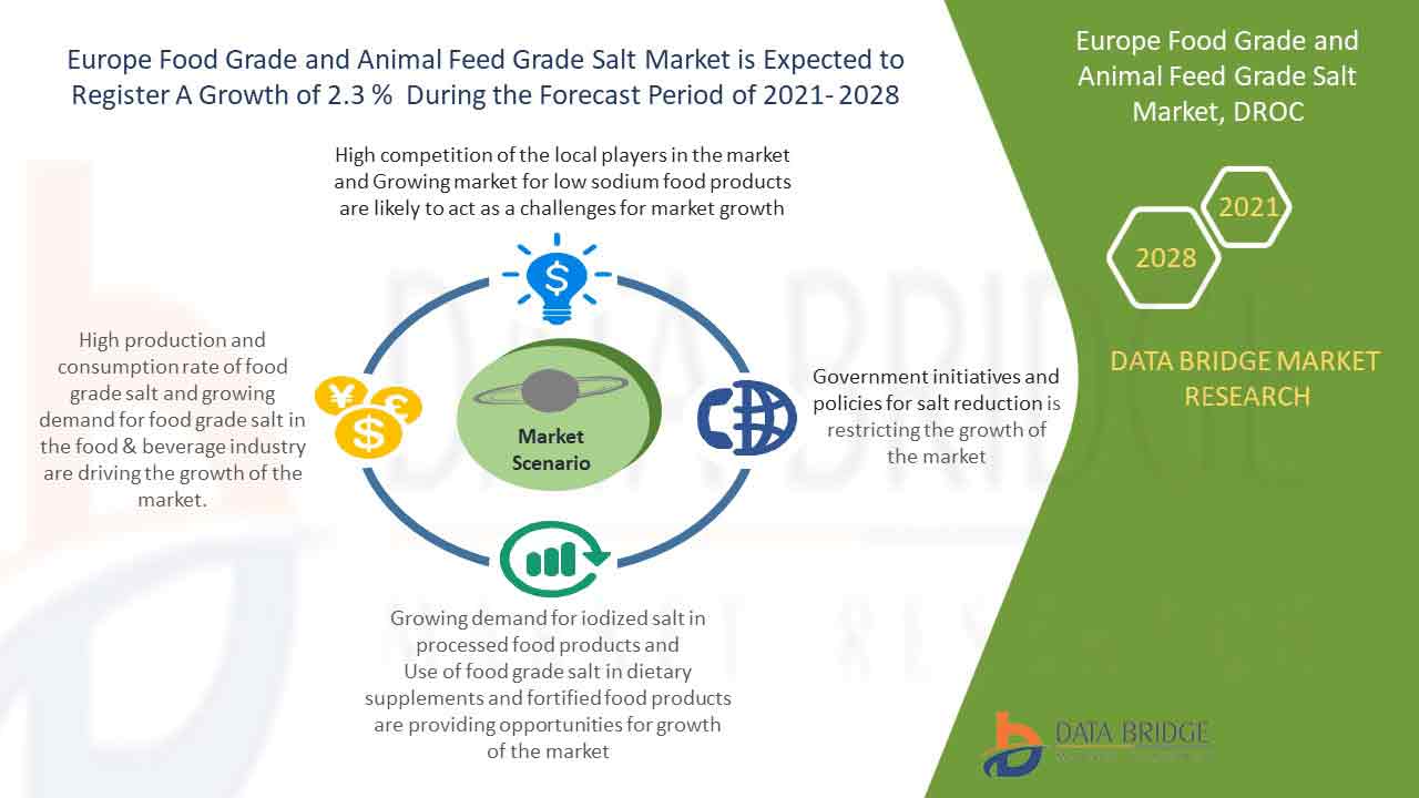 Europe Food Grade and Animal Feed Grade Salt Market, DROC