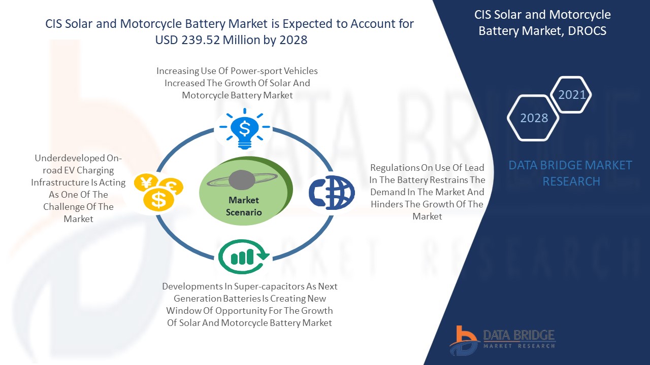 CIS Solar and Motorcycle Battery Market 