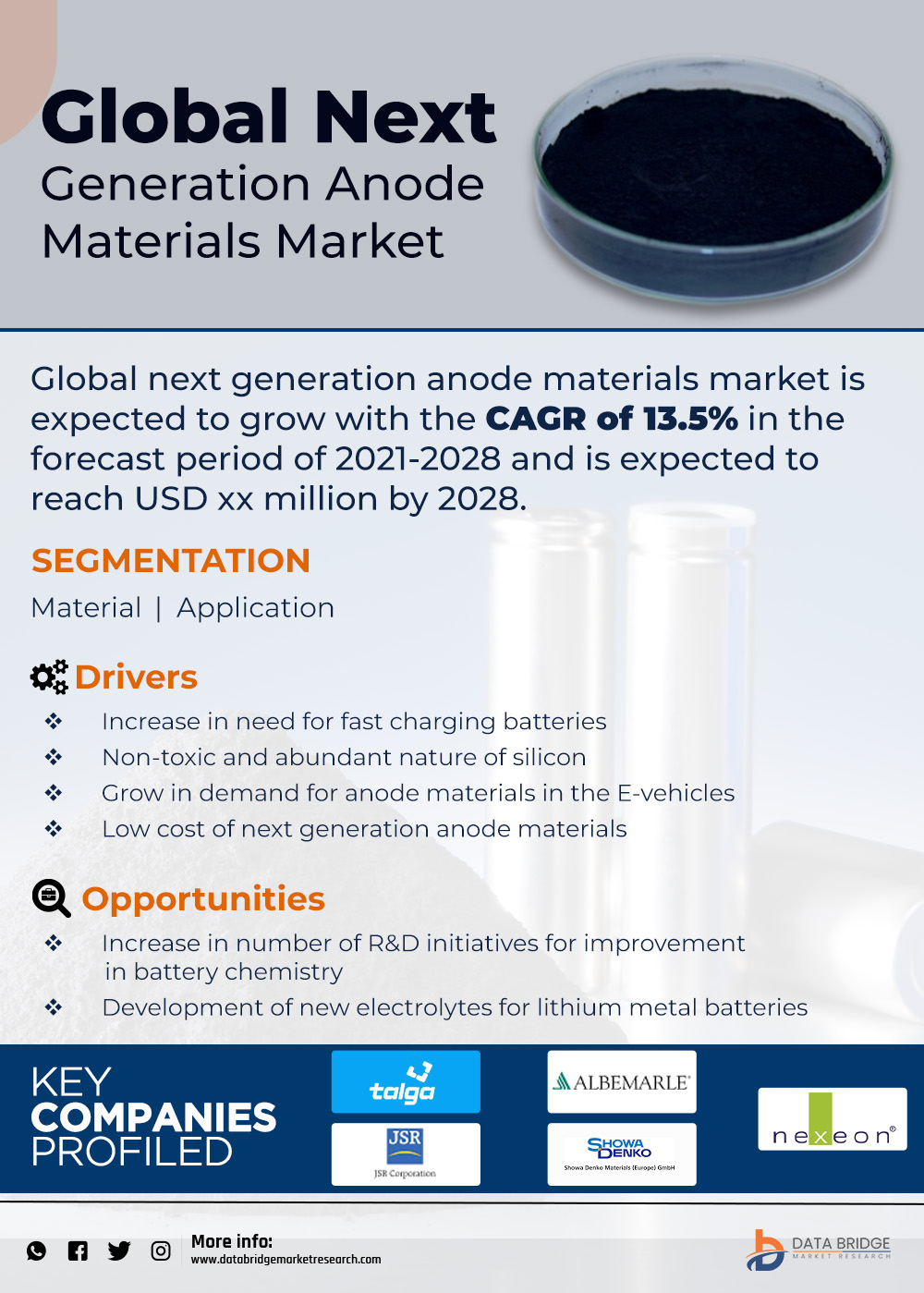Next Generation Anode Materials Market