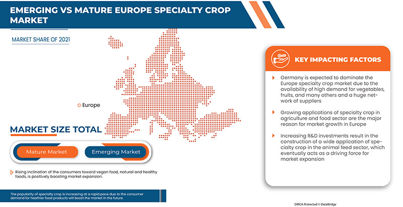Europe Specialty Crop Market