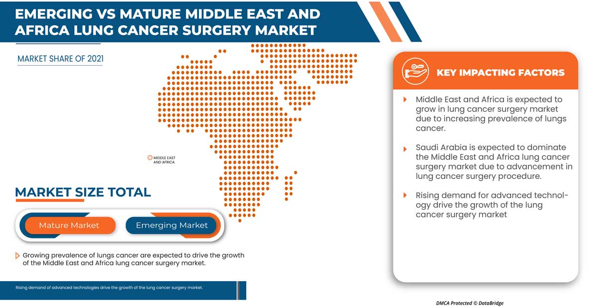 Middle East and Africa Lung Cancer Surgery Market