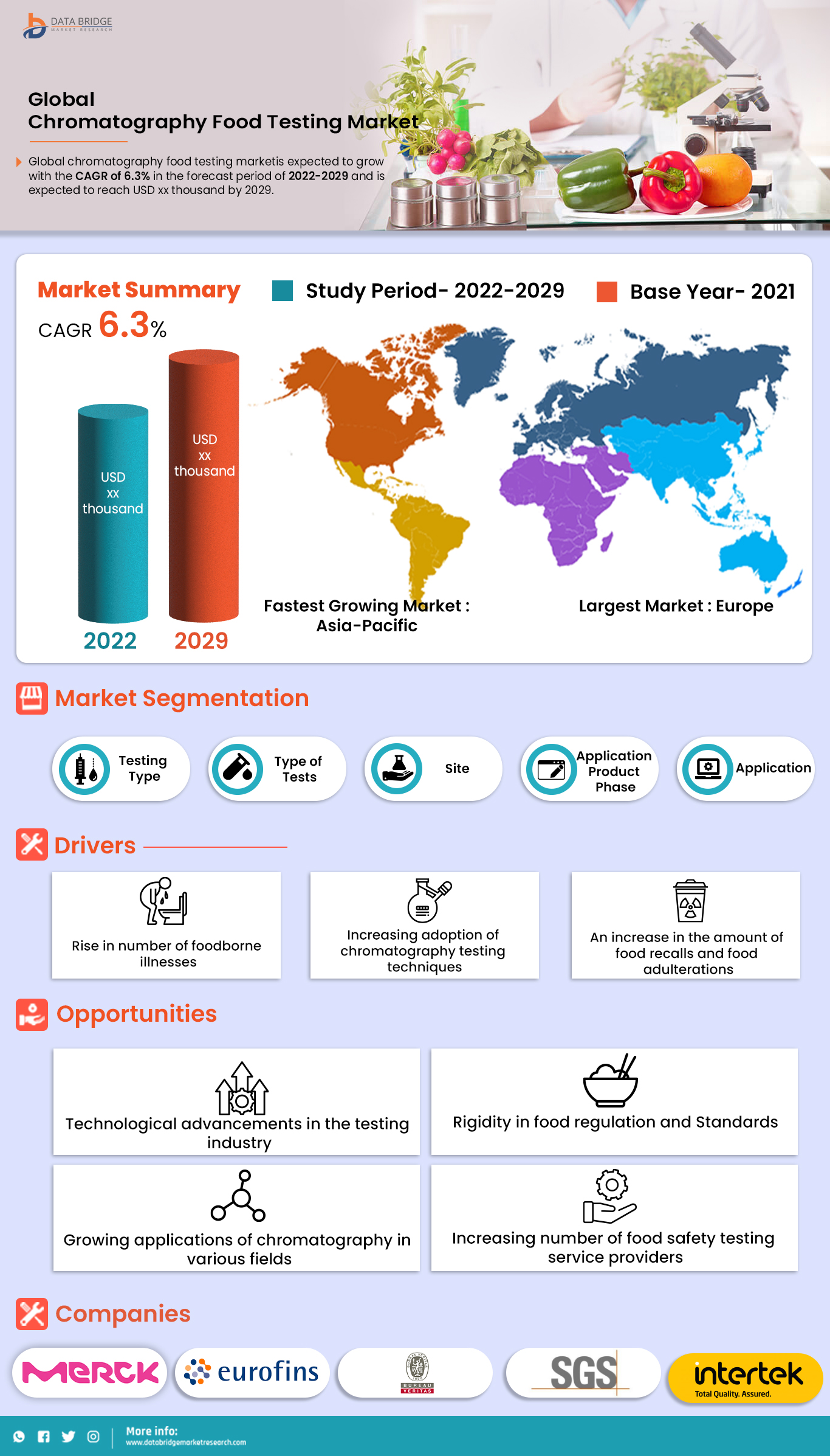 Global Chromatography Food Testing Market is Expected to Register a