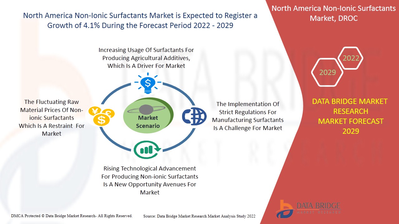 North America Non-Ionic Surfactants Market