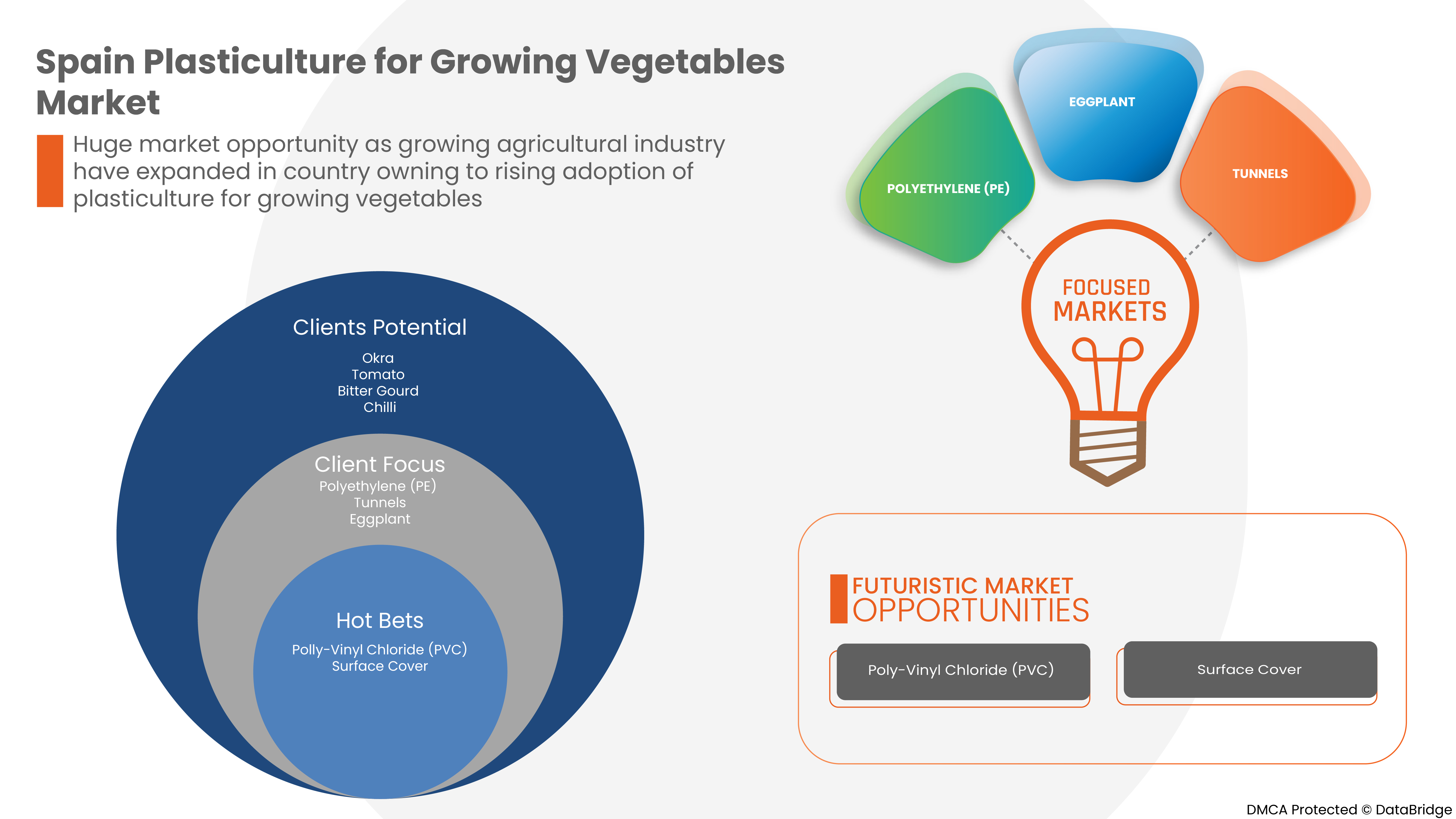 France Plasticulture for Growing Vegetables Market