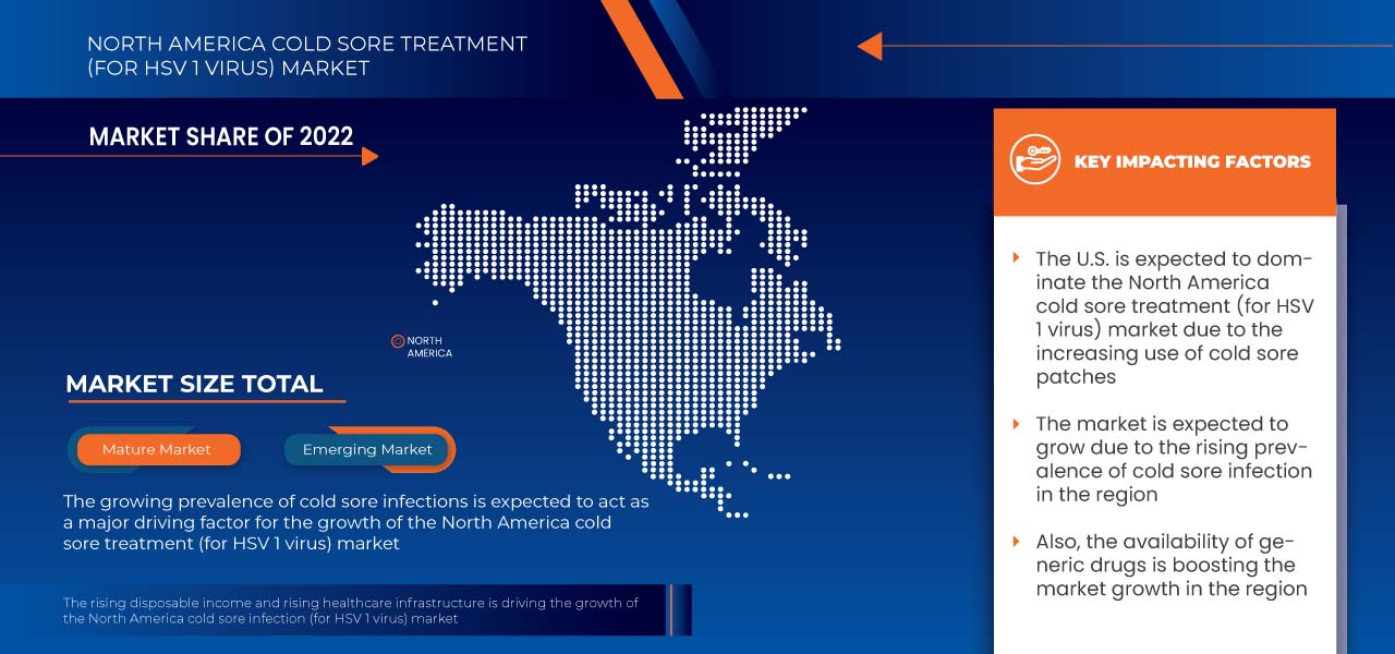 North America Cold Sore Treatment (for HSV 1 Virus) Market