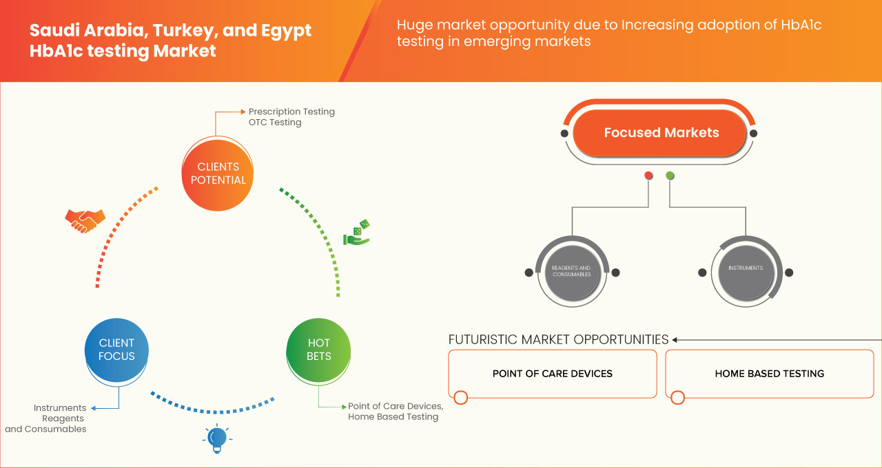 Saudi Arabia, Turkey, and Egypt HbA1c Testing Market