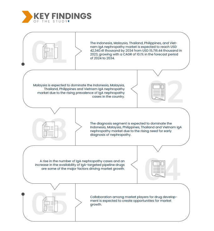 Indonesia, Malaysia, Thailand, Phillipnes, and Vietnam IgA Nephropathy Market