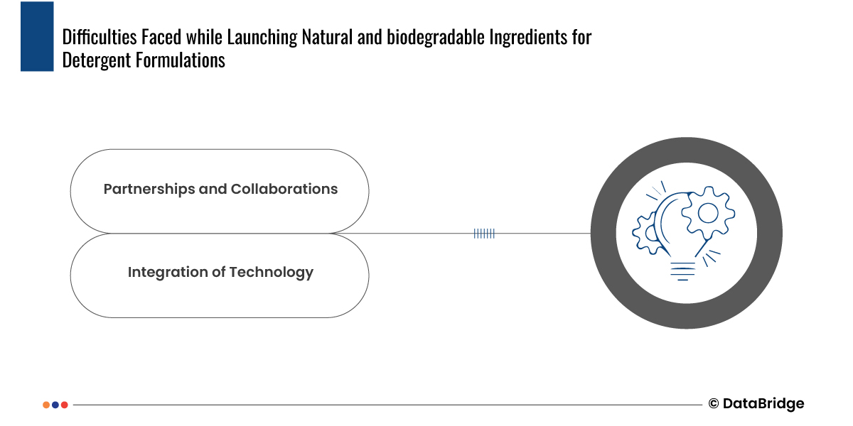 Companies are Launching Natural and Biodegradable Ingredients for Detergent Formulations for Home and, I&I Industry to Meet the Consumer Demand for Clean Labeled Products or Plant-Based Products