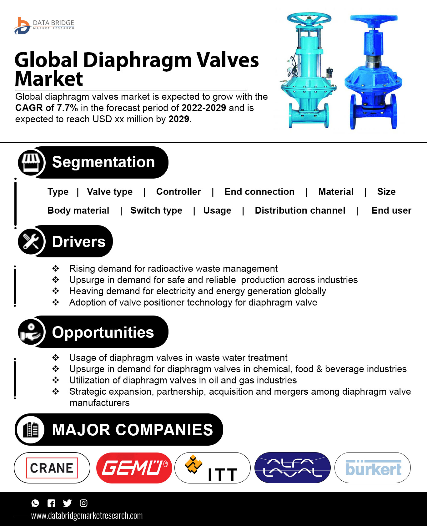 Diaphragm Valves Market